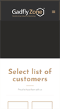 Mobile Screenshot of gadflyzone.com
